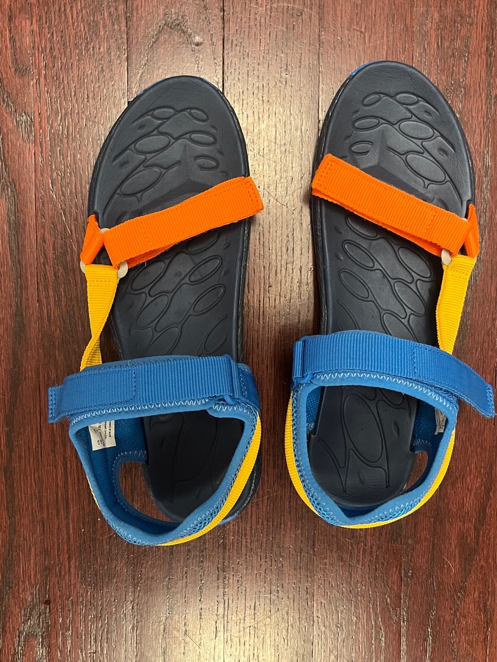 Merrell Blue, Orange & Yellow Multi-Strap Sandals